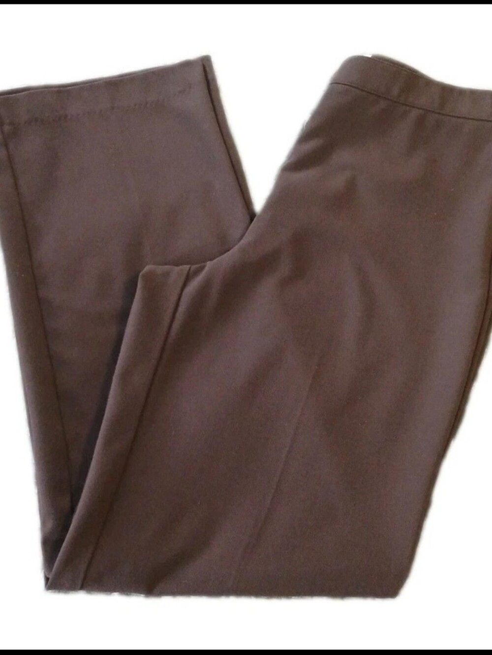 Vintage Covinton Size 6 Pants Brown Slenderizing Fit Straight Leg